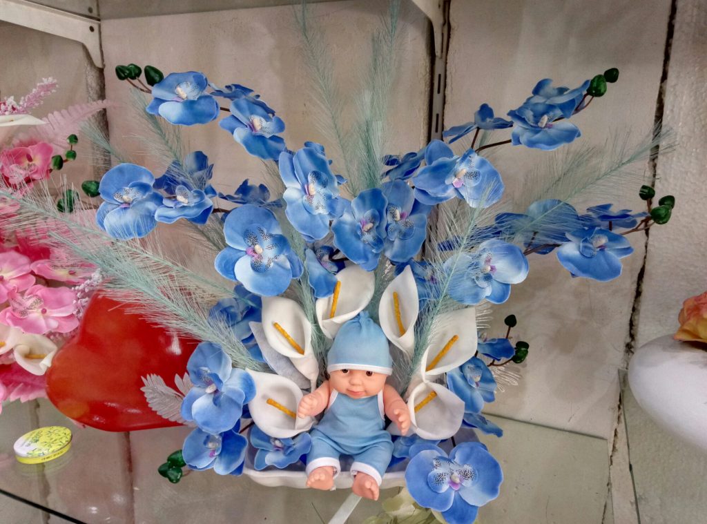 Hoşgeldin Bebek (mavi) | Yiğitbaşı Çiçekçilik Hoşgeldin Bebek (mavi) - Isparta Çiçek Siparişi